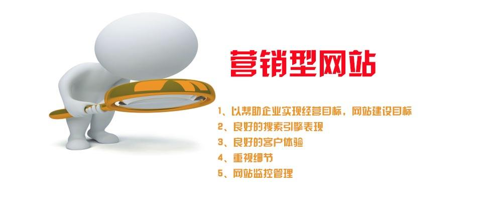 企業營銷型網站建設